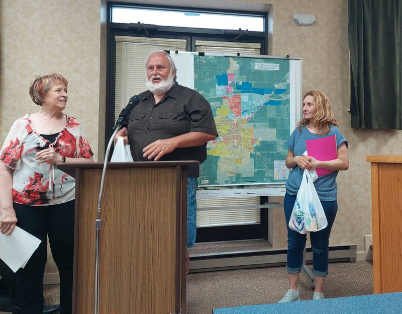 Princeton mail carriers told the Princeton City Council on Monday, May 6, 2024, they will be collecting nonperishable food items from residents on Saturday, May 11, as part of the Stamp Out Hunter campaign.