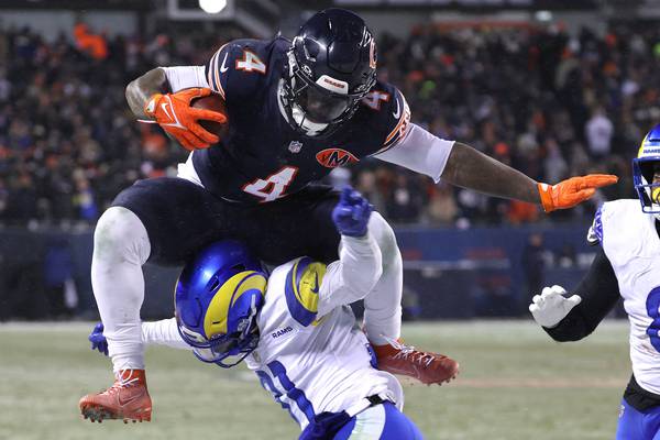 Photos: Chicago Bears season ends with 20-17 overtime divisional playoff loss to Los Angeles Rams