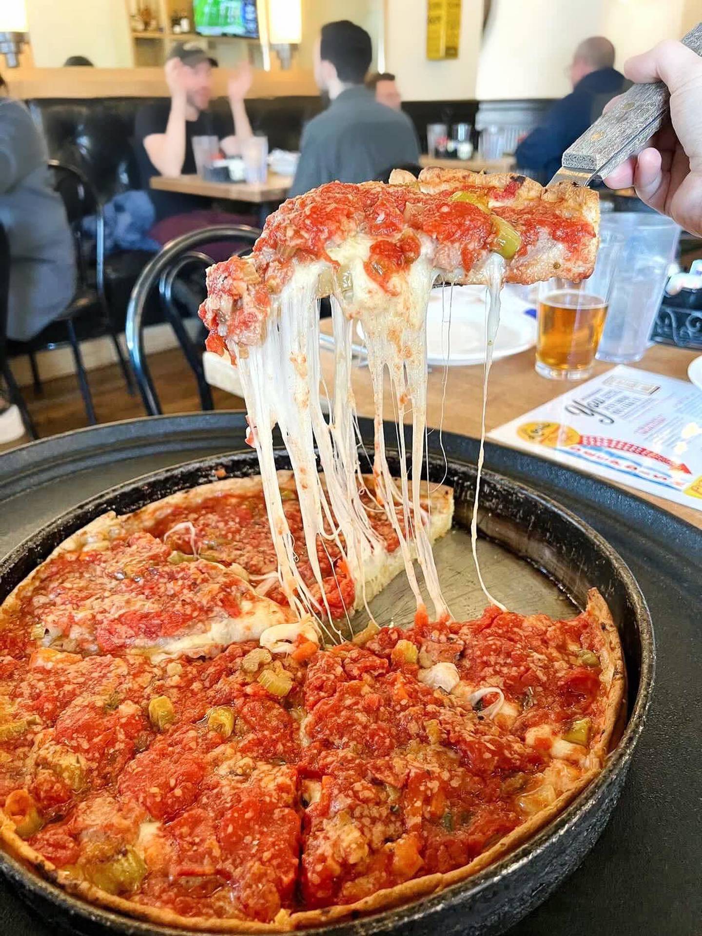 Lou Malnati's Pizza was voted as one of the best pizza places in McHenry County. (Photo from Lou Malnati's Facebook page)