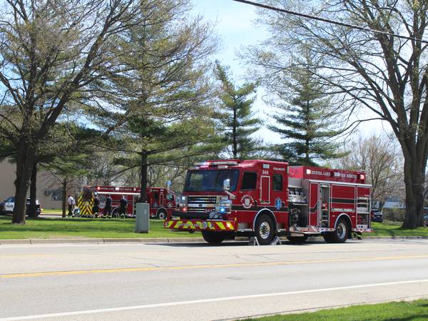 No injuries in Crystal Lake condo fire; residents of 1 unit displaced