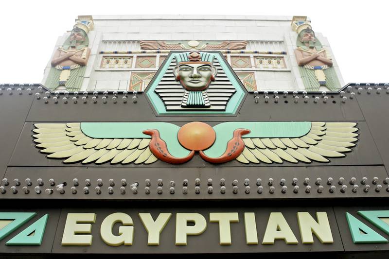 The Egyptian Theatre as seen April 13 in DeKalb. The biggest goal of Preservation of the Egyptian Theatre – installing air conditioning for $2.5 million – remains elusive, and at least two DeKalb City Council members question whether the historic building is a good investment for public economic development dollars