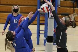 Trysta Foster, Indian Creek volleyball power past Hinckley-Big Rock