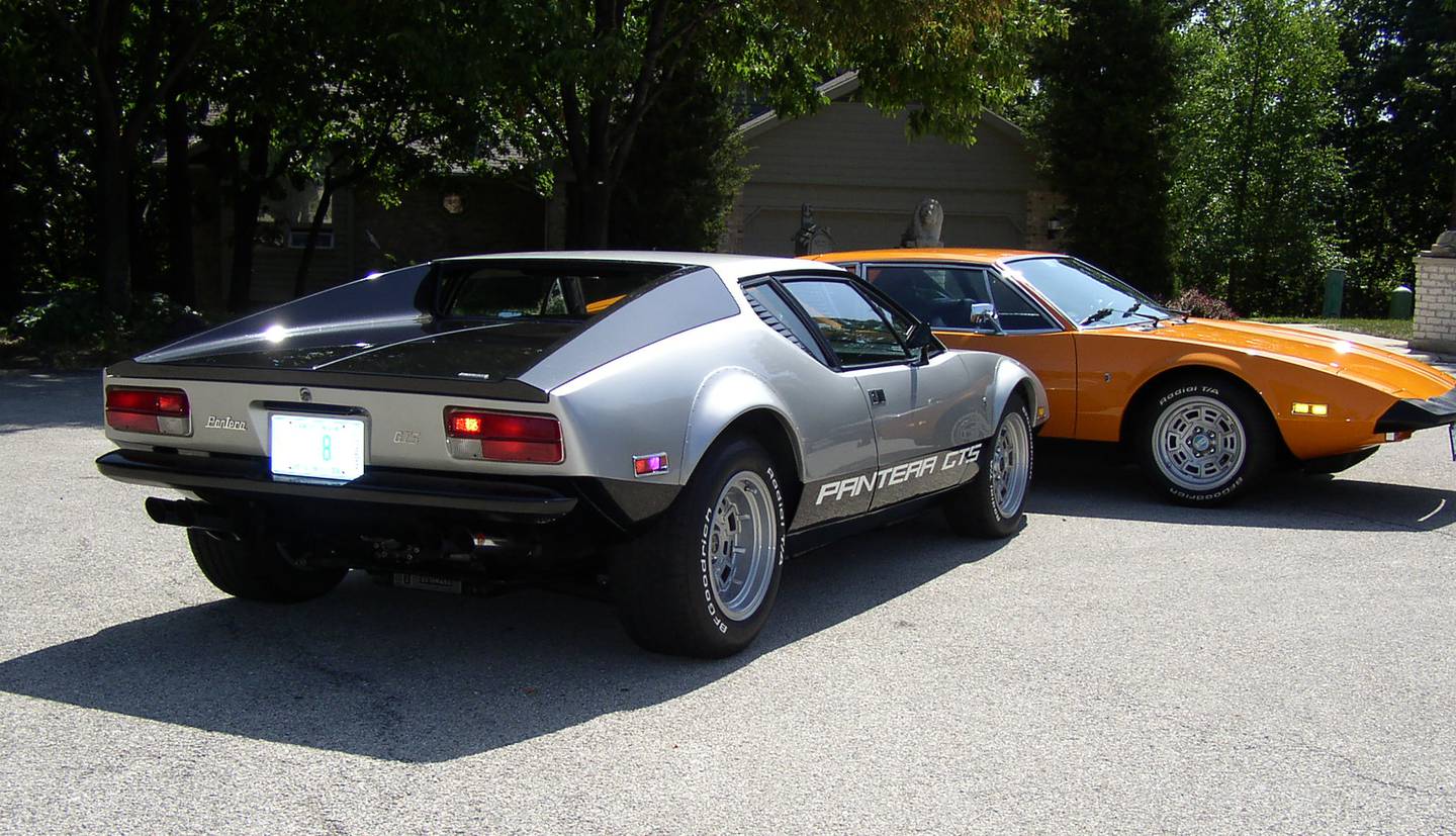 Photos by Steve Rubens - DeTomaso Panteras Rear