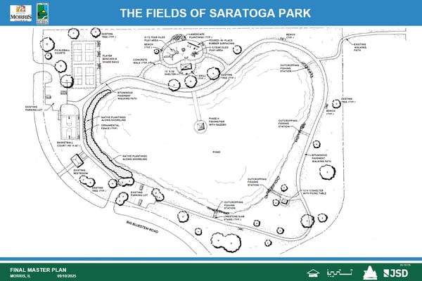 City of Morris outlines $600K grant application for Fields of Saratoga Park