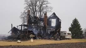 Home on Skare Road in rural Chana a total loss after Tuesday night fire