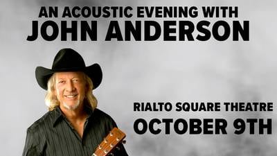 Country music singer John Anderson to perform at Rialto Square Theatre 