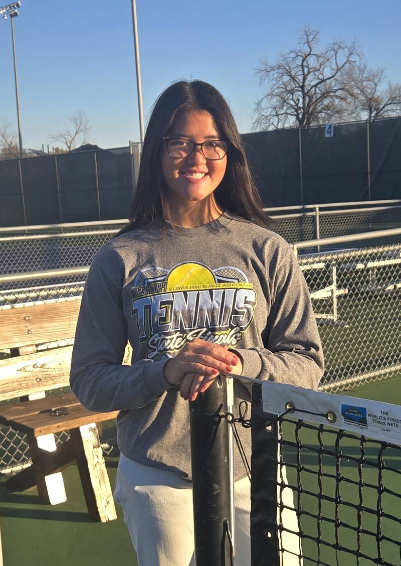 Ottawa junior singles player Zulee Moreland won 23 matches, Interstate 8 Conference Tournament and Ottawa Sectional championships, claimed an opening -round victory at the IHSA Class 1A state meet and is the 2024 Times Tennis Player of the Year.