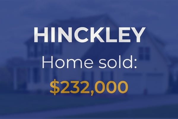 Single-family home sells for $232,000 in Hinckley