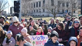 Hundreds rally at the Capitol to oppose homeschool bill