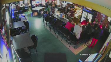 Dec. 24 bar assault, security camera