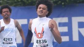 Oswego’s Dontrell Young realizes his goal, medals in all three Class 3A sprints at IHSA state track meet