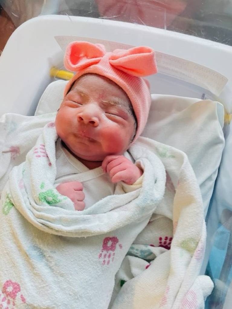 Sofia Sanchez Olmedo was born on Sunday, New Years Day 2023, to Teodora Olmedo and Jose Sanchez of Hebron. Sofia weighed six pounds and measured 19.5 inches.