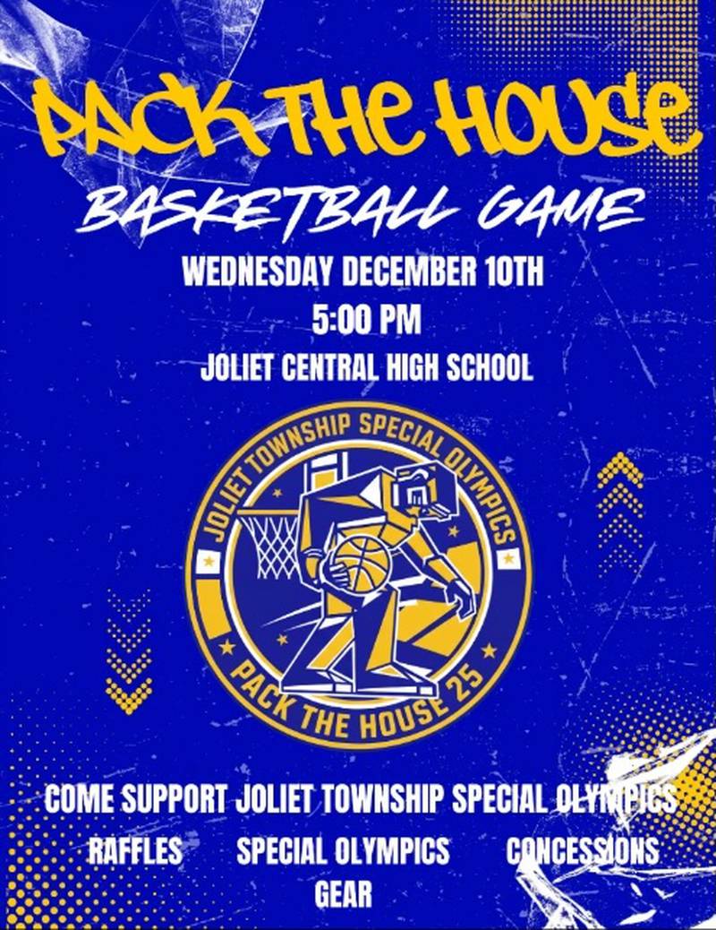 The Pack the House event features the Special Olympics Basketball Game and includes raffles, musical entertainment and more.