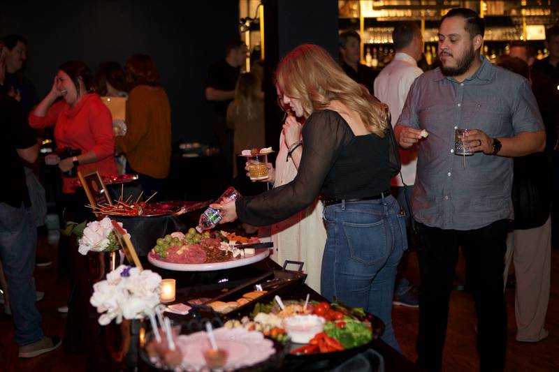 Local business owners gather for Best of the Fox at Lou's Lounge in Dole Manor on Thursday, Sept. 14,2023 in Crystal Lake.