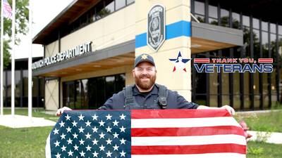 Sandwich police Sgt. Dan Whitecotton enjoys serving his hometown