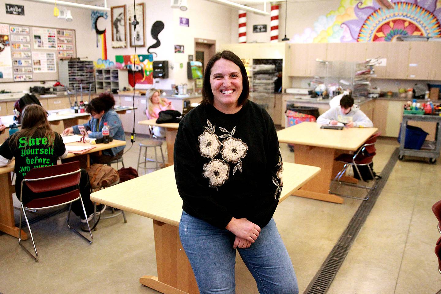 Stephanie Dodd is an art teacher and soccer coach at St. Charles North High School.