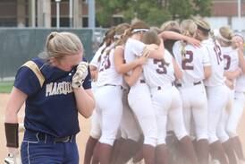 Softball: LeRoy edges Marquette in 8 innings, moves on to Class 1A state