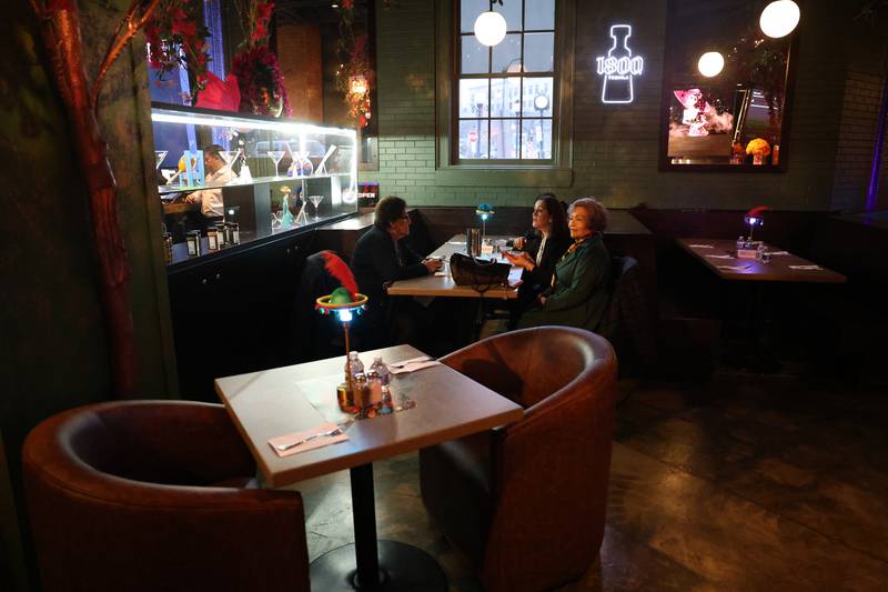 Guest wait to order at Casa Catrina during their soft opening on Thursday, Feb. 19, 2026 in Joliet.