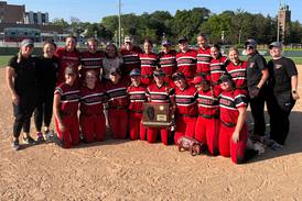 Softball: Madi Reeves’ 16-strikeout masterpiece sends Yorkville to first state appearance
