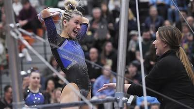 Gymnastics: Haylie Hinckley, Wheaton co-op soar to sectional title, state bid