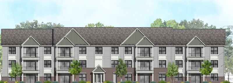 Developers are looking to create an age-restricted apartment building in the business area of Crystal Lake off Congress Parkway.