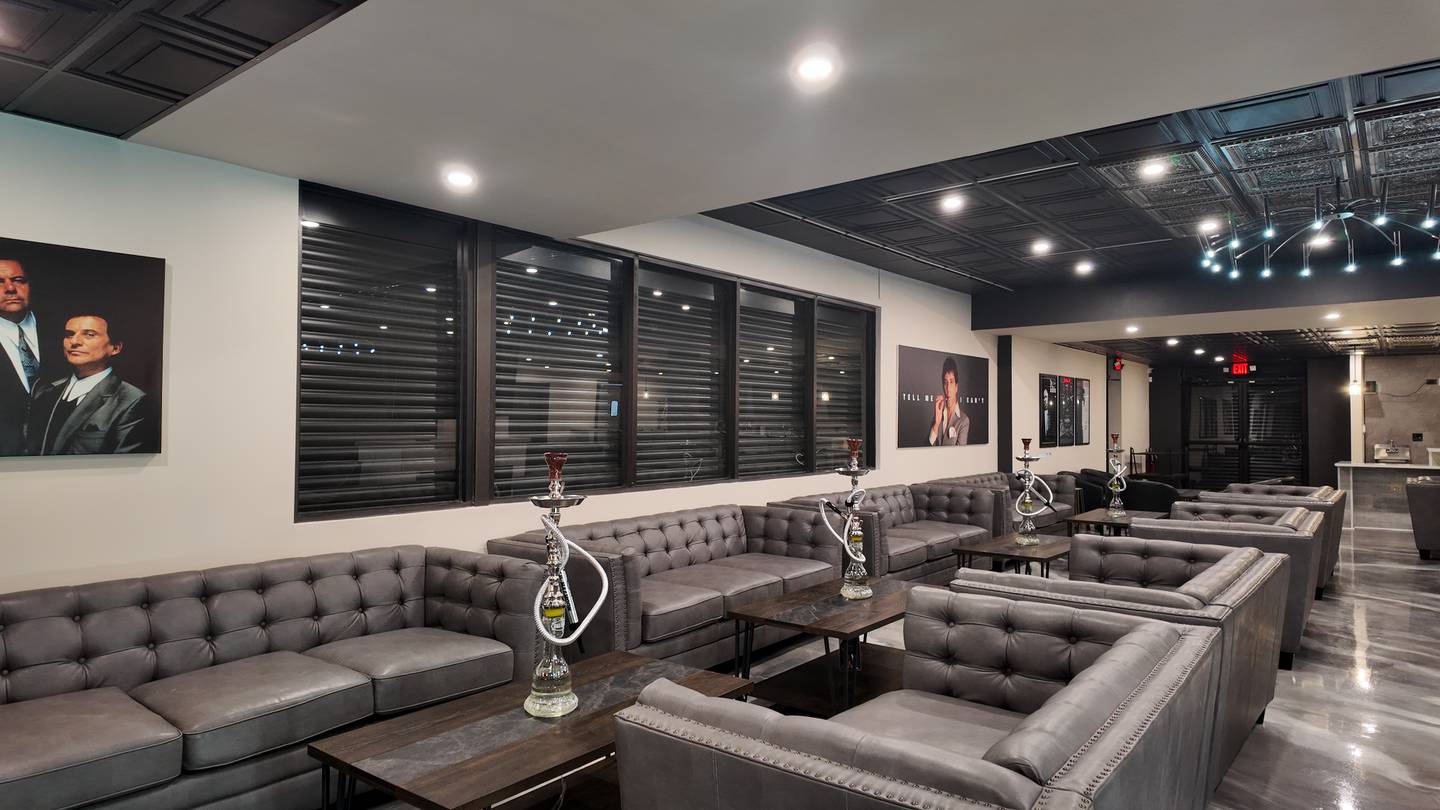 Goodfellas Cigar Lounge in Joliet has a 3,000-square foot seating area.