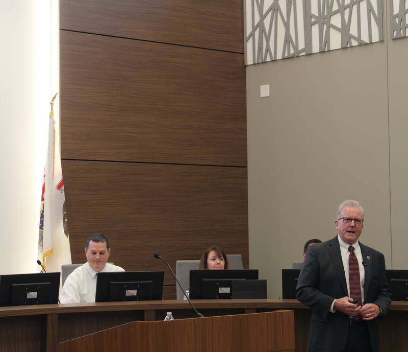 Cary residents will continue to see downtown revitalization efforts this year that include the return of beloved events, a downtown plaza and apartments, according to Mayor Mark Kownick’s state-of-the-village address given at the Cary-Grove Area Chamber luncheon Thursday.