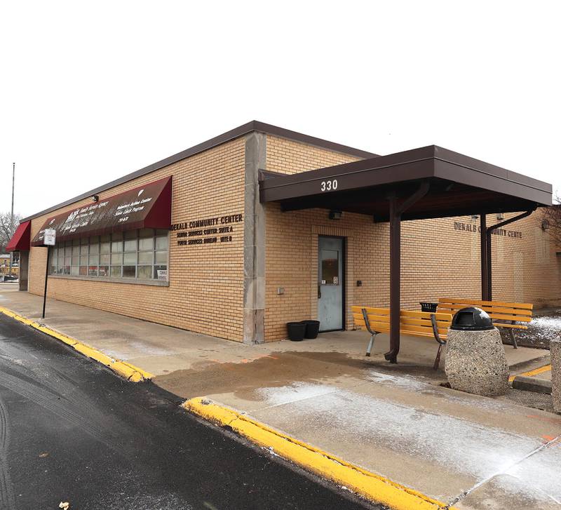 The building at 330 Grove Street in DeKalb Friday, Jan. 13, 2023.