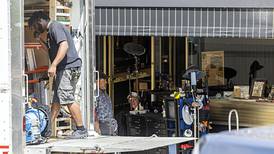 Photos: Filmmakers in Dixon for "Adult Children" movie