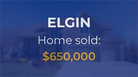 Single-family home in Elgin sells for $650,000