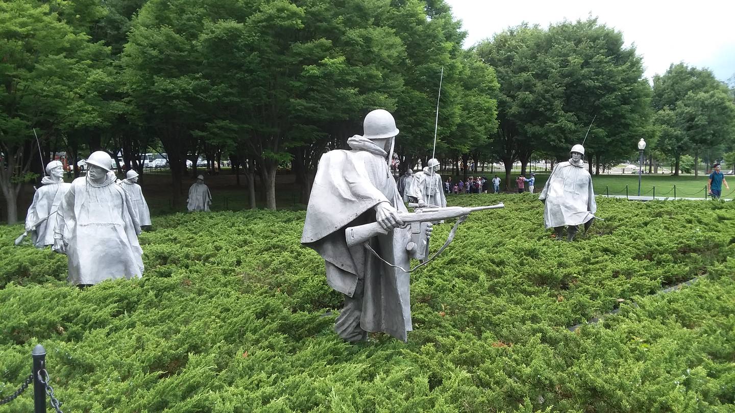 Korean War Monument in Washington, D.C.