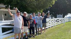 Princeton Rotary refreshes Lovejoy Homestead fence ahead of festival