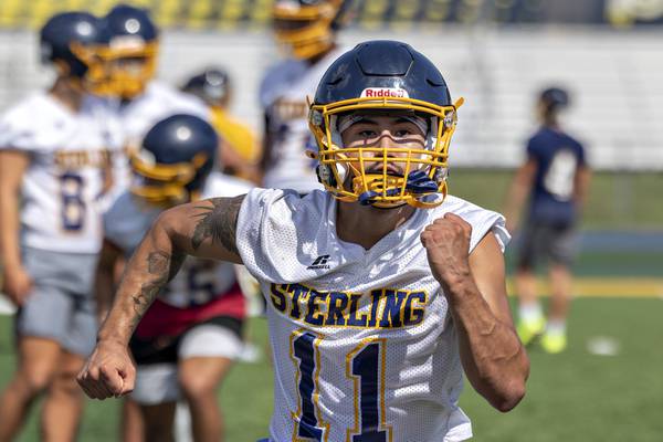 Photos: Sterling football hits the gridiron