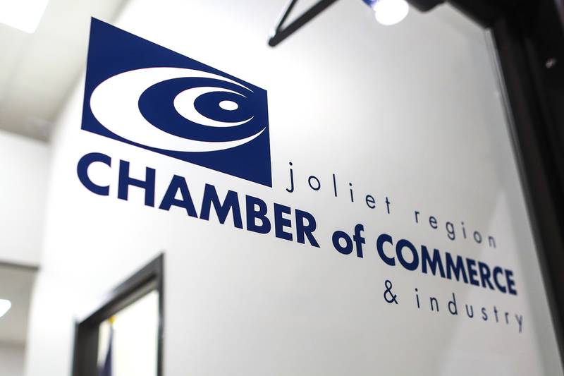 The Joliet Region Chamber of Commerce and Industry has found a new headquarters next to the Rialto Theatre on Wednesday, April 28, 2021, in Joliet, Ill.