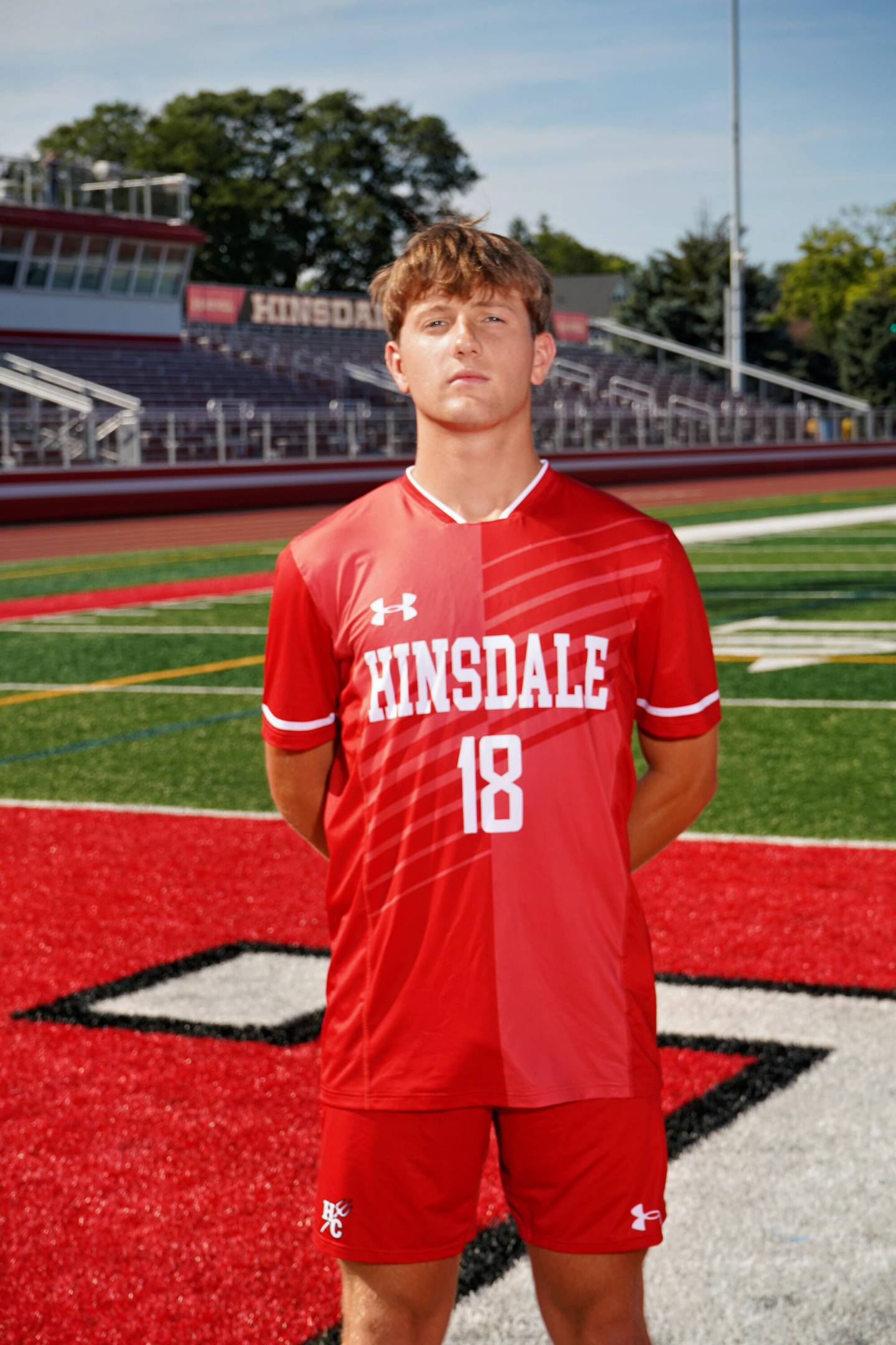 Hinsdale Central senior Austen Szurgot