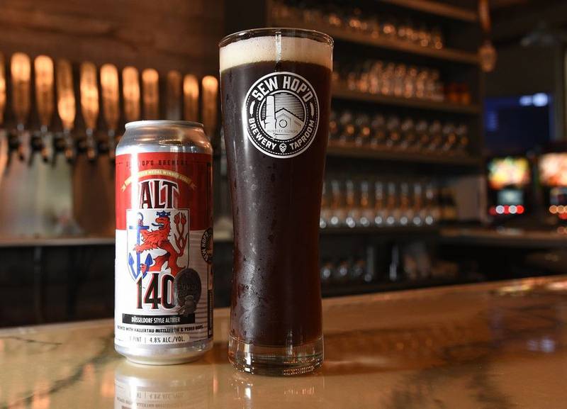 Sew Hop'd Brewery in Huntley just won a gold medal in the Great American Beer Festival, the country's largest professional beer competition. Their Alt 140 won the German-style altbier category.