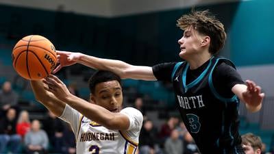 Photos: Woodstock North vs. Hononegah boys basketball