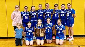 Princeton Logan wins 7th grade girls 3A sectional, advance to state quarterfinals  