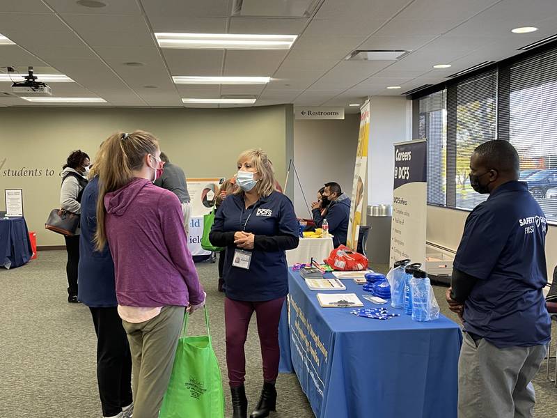 Workforce Center of Will County held its first career fair for people with disabilities on Nov. 2. More than 110 job seekers and case managers attended, and 12 companies participated.