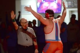 Photos: Oregon wrestlers edge Newman at team sectional