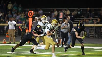 Photos: Bishop McNamara pulls away for win over Herscher in Week 2 football
