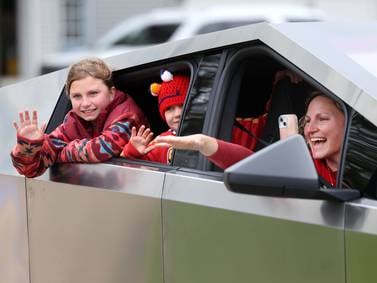 Hinckley 1st grader gets heart-warming welcome back after transplant