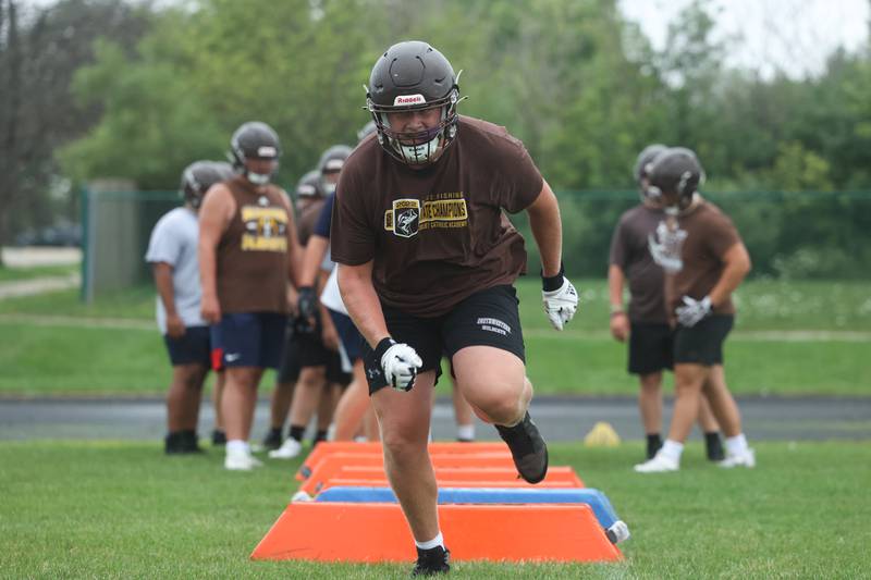 Photos Joliet Catholic football practice Shaw Local