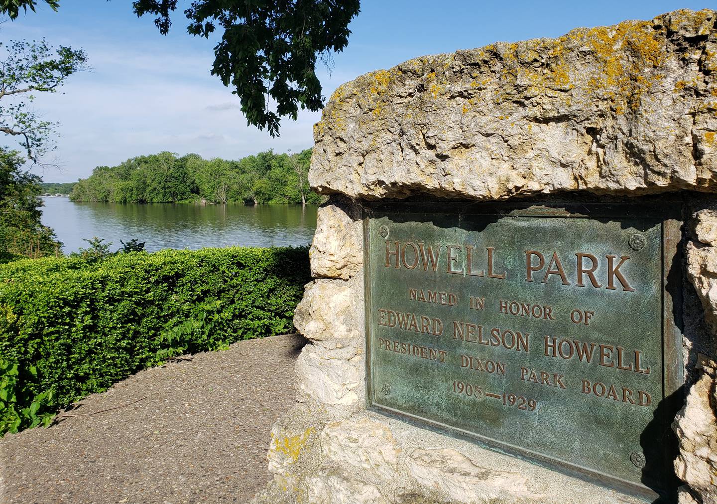In 1929, when the Telegraph proposed the naming of Howell Park, the editor also said that the island, if it is ever made accessible, should be named Howell Island Park. E. N. Howell, long-time park board president (1905-1929), led several improvements to the island, seen in the left of this photo.