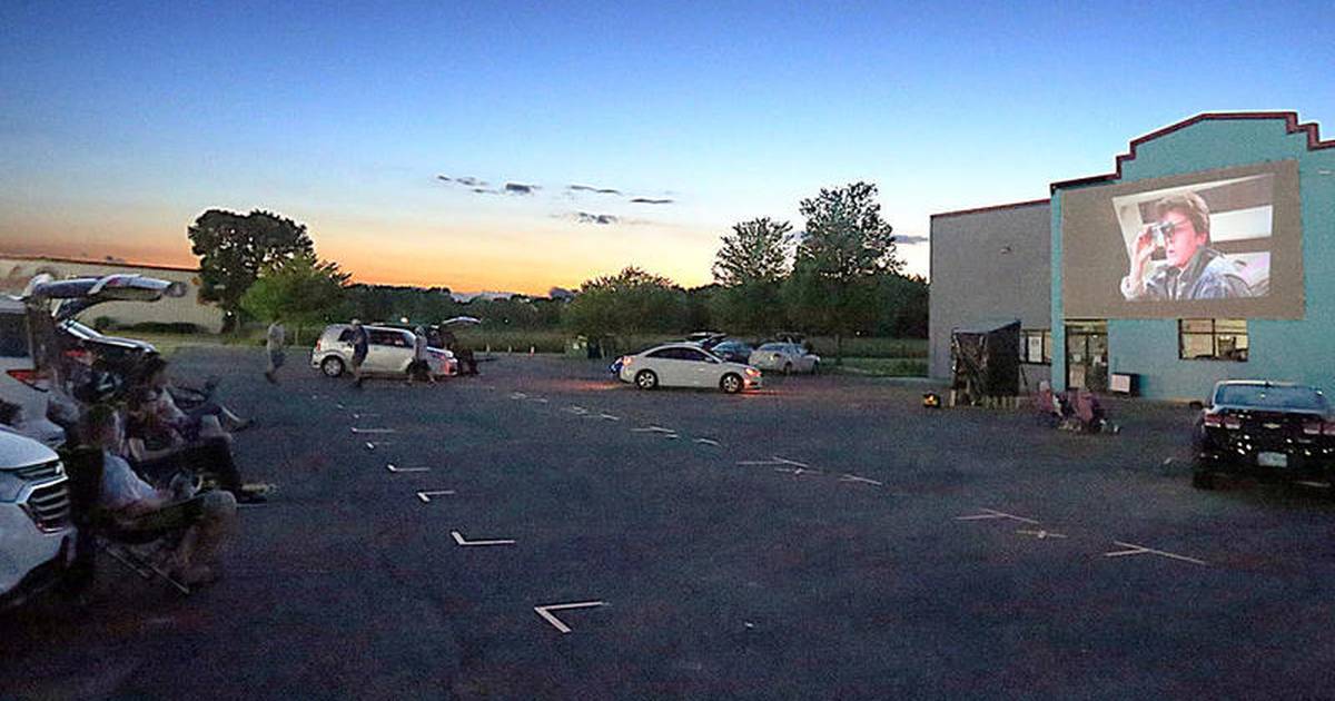 A blast from the past Streator Eagle 6 debuts its drivein movie