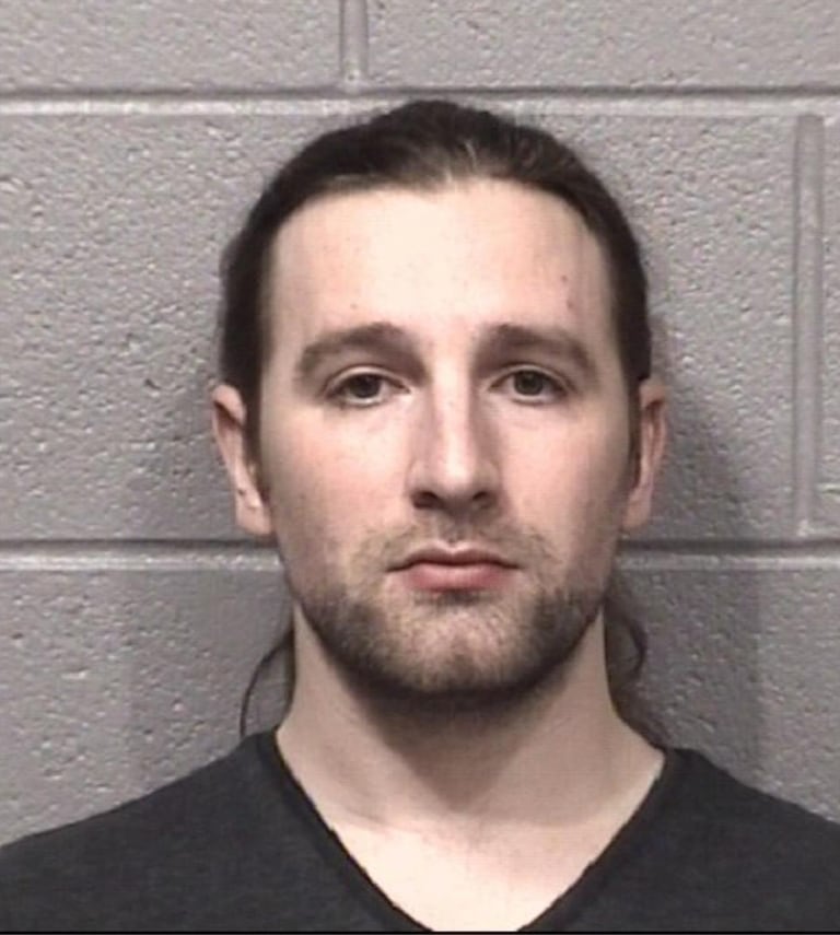 Charles M. Tripicchio, 32, is charged with armed violence, a Class X felony, after police said he attacked employees on Oct. 23, 2024, with two pocket knives inside Brian Bemis Toyota auto dealership in DeKalb. Charges were announced Thursday, Oct. 31, 2024.