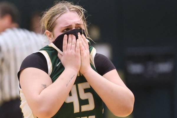 Jillian Hoffman shoots Alleman past St. Bede