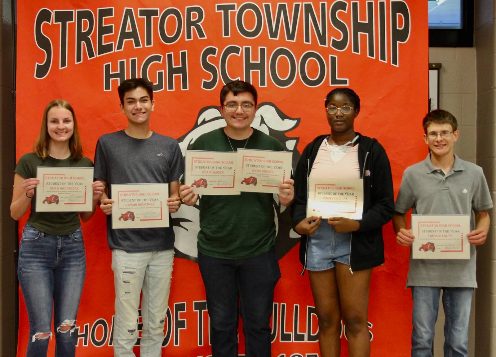 Streator High School honors students of the year for 20212022 school year Shaw Local