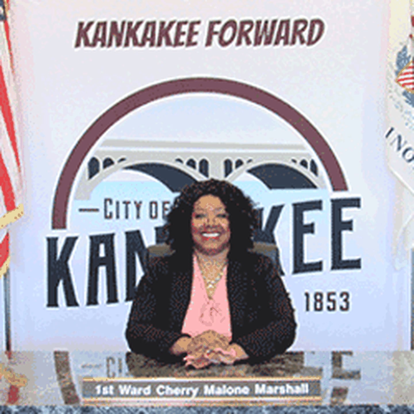 Cherry Malone Marshall, Kankakee 1st Ward Alderwoman