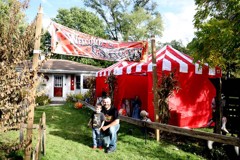 Photos Halloween haunts at Downers Grove home Shaw Local